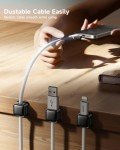 8-Pack Magnetic Cable Clips for Desk Organization