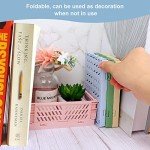 5-Pack Mini Foldable Storage Bins for Desk