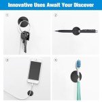 12 Pack Adhesive Cable Clips for Organized Space