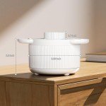 Rotating Desk Pencil Holder with 5 Slots