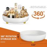 Rotating Lazy Susan Makeup Storage Organizer