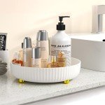 Rotating Lazy Susan Makeup Storage Organizer
