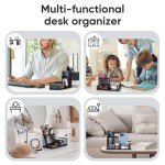 Black Mesh Desk Organizer with Pencil Holder