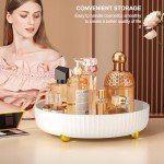Rotating Lazy Susan Makeup Storage Organizer