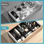 10-Piece Drawer Organizer Set with Non-Slip Dividers