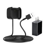 Wall Charger for Fitbit Versa 2, Replacement USB Charging Cable Dock Compatible with Fitbit Versa 2 Health & Fitness Smartwatch, with Wall Charger Plug Adapter