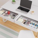 6-Piece Acrylic Drawer Organizer Set