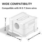 6 Pack Magnetic Cable Clips for Easy Organization