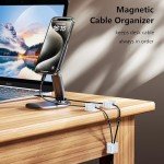 6 Pack Magnetic Cable Clips for Easy Organization