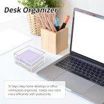 Clear Acrylic Sticky Note Holder for Desk