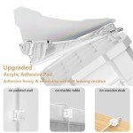 6 Pack Magnetic Cable Clips for Easy Organization