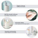 Stylish Silicone Pen Holder for Desk Organization