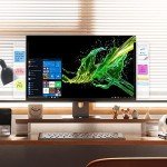 2-Pack Multifunction Desk Memo Board for Monitors