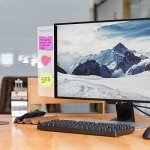 2-Pack Multifunction Desk Memo Board for Monitors