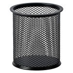 Black Wire Mesh Pen Cup by Amazon Basics