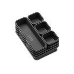 8-Piece Interlocking Drawer Organizer Set