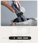 32 Silicone Cable Ties and Labels Set