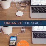 Cable Organizer Clips - 5 Pack, White