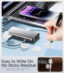 32 Silicone Cable Ties and Labels Set