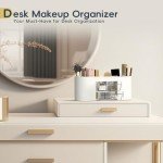 10-Compartment Desk Organizer with Pen Holder