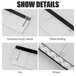 Multifunctional Transparent Monitor Memo Board Set