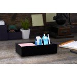 Bostitch Desk Organizer Tray - Black, Stackable