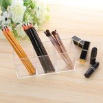 Clear Acrylic Organizer Caddy for Silverware & Pens