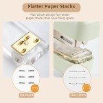 Green Desktop Stapler with Staple Remover, 40 Sheets