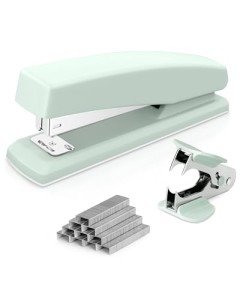 Office Stapler with 1000 Staples, Green