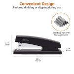 Amazon Basics Lightweight Desktop Stapler, 3 Pack