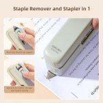Green Desktop Stapler with Staple Remover, 40 Sheets