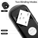 M&G Desktop Stapler with 1000 Staples, Black