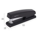 Amazon Basics Lightweight Desktop Stapler, 3 Pack