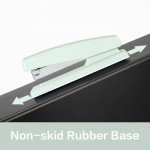 Office Stapler with 1000 Staples, Green