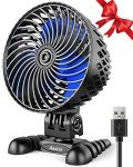 Portable USB Mini Fan with Adjustable Speed