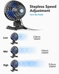 Portable USB Mini Fan with Adjustable Speed