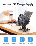 Portable USB Mini Fan with Adjustable Speed
