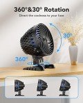 Portable USB Mini Fan with Adjustable Speed