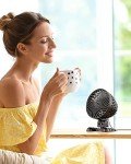Portable USB Mini Fan with Adjustable Speed
