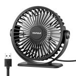Portable USB Desk Fan with Adjustable Speed