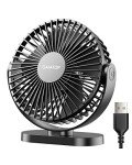 Gaiatop Mini USB Desk Fan - Quiet & Powerful