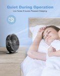 Portable USB Desk Fan with Adjustable Speed