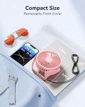 Compact USB Desk Fan - 5 Inch Portable Fan
