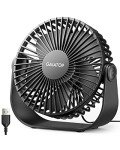 Portable USB Desk Fan with 3 Speed Settings