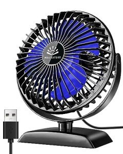 Compact USB Desk Fan - Powerful & Portable
