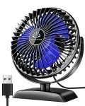 Compact USB Desk Fan - Powerful & Portable