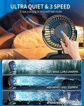 Compact USB Desk Fan - Powerful & Portable