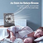 USB Mini Desk Fan with Adjustable Speeds