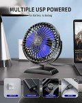 Compact USB Desk Fan - Powerful & Portable