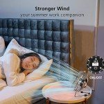 4-Inch USB Mini Desk Fan - Metal & Quiet